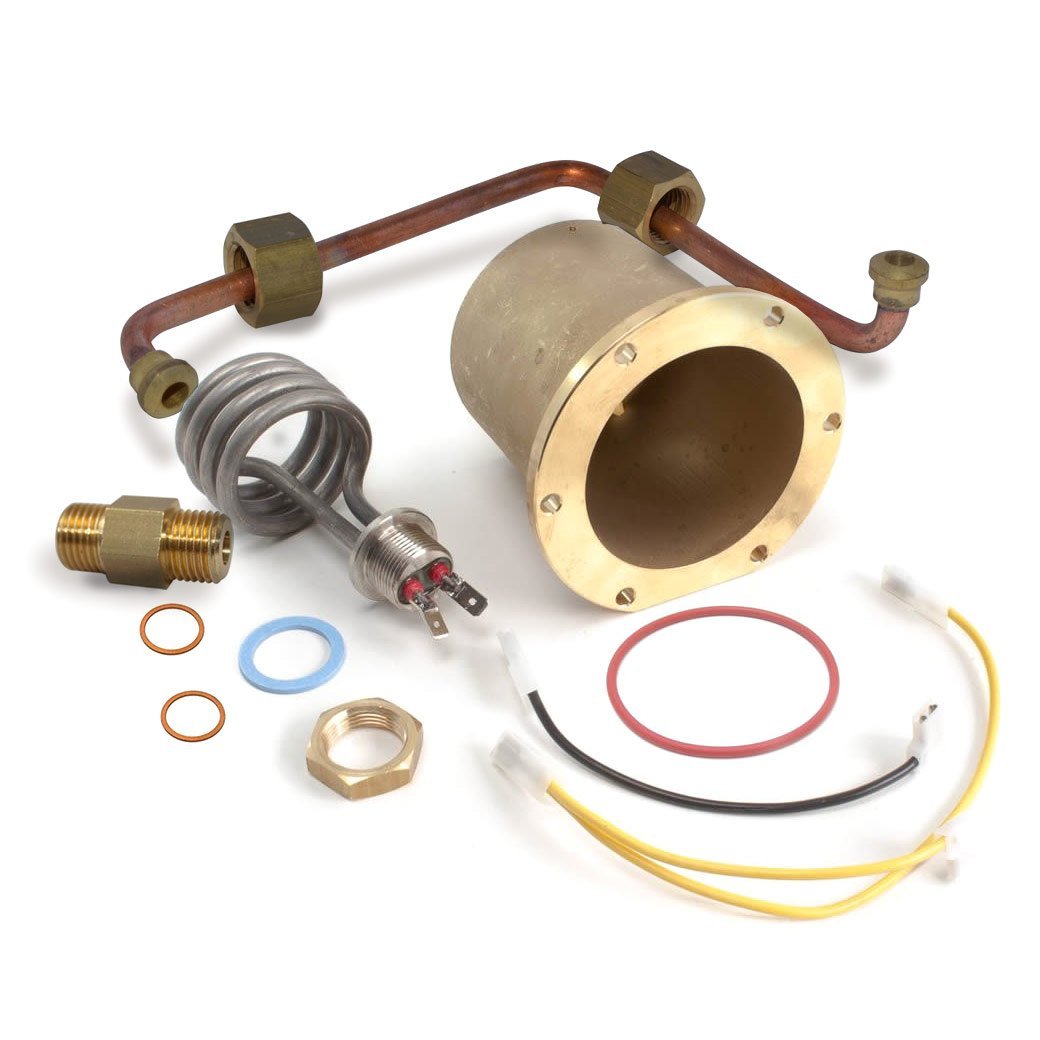 Rancilio Silvia Boiler Replacement Upgraded for V4 and Newer For V1 with Extra Plumbing Kit