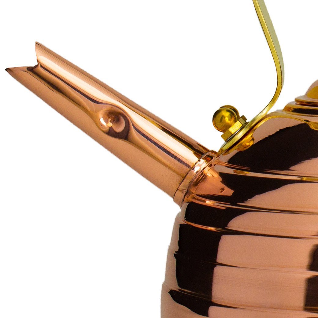 Richmond Copper Whistling Tea Kettle for Gas Stovetops – Hufford