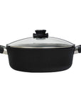 Swiss Diamond Dutch Ovens and Braisers 11" (5.3 Qt) Swiss Diamond XD Nonstick Braiser with Lid JL-Hufford