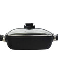 Swiss Diamond Bakers & Casseroles 11" x 11" (5 Qt) Swiss Diamond XD Nonstick Square Casserole with Lid JL-Hufford