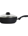 Swiss Diamond Saute & Sauteuse Pans 9.5" (3.2 Qt) Swiss Diamond XD Nonstick Saute Pan with Lid JL-Hufford