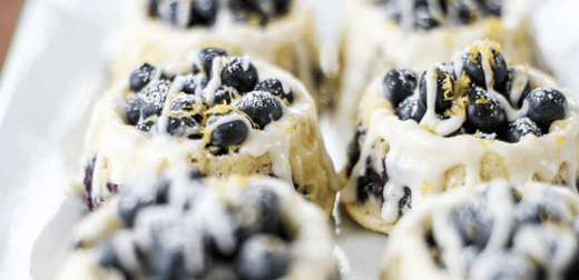 Easter Blueberry Shortcakes Recipe