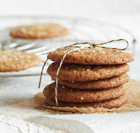 Gingersnap Cookies Made with Vitamix Blender