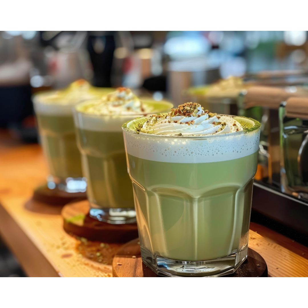 Pistachio Coconut Cappuccino