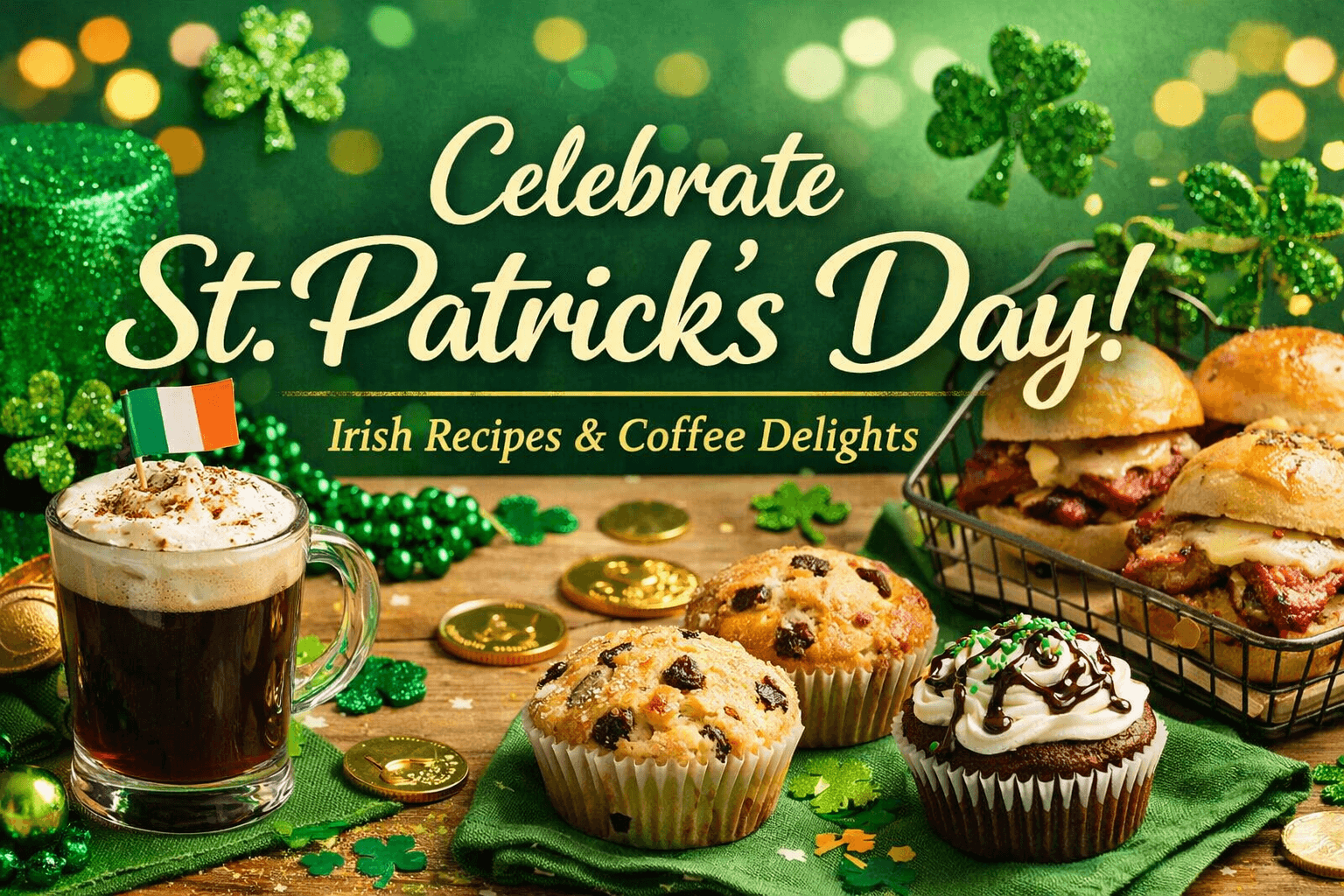 🍀 Celebrate St. Patrick’s Day with Flavor, History &amp; Festive Recipes