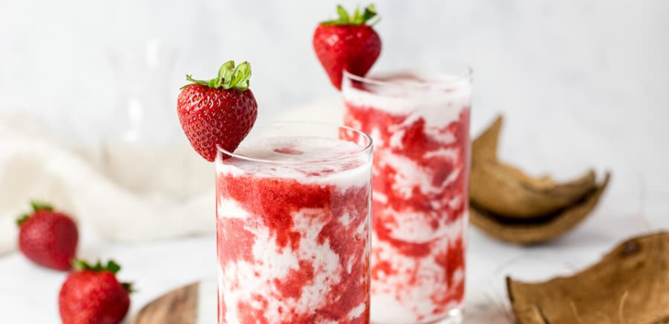 Homemade Korean Strawberry Milk