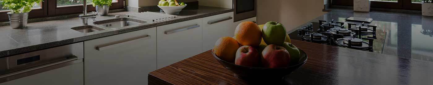 Food Bowl on Kitchen Countertop