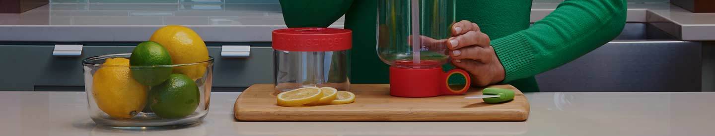 Citrus Reaming with Zing Anything Infusion Bottle