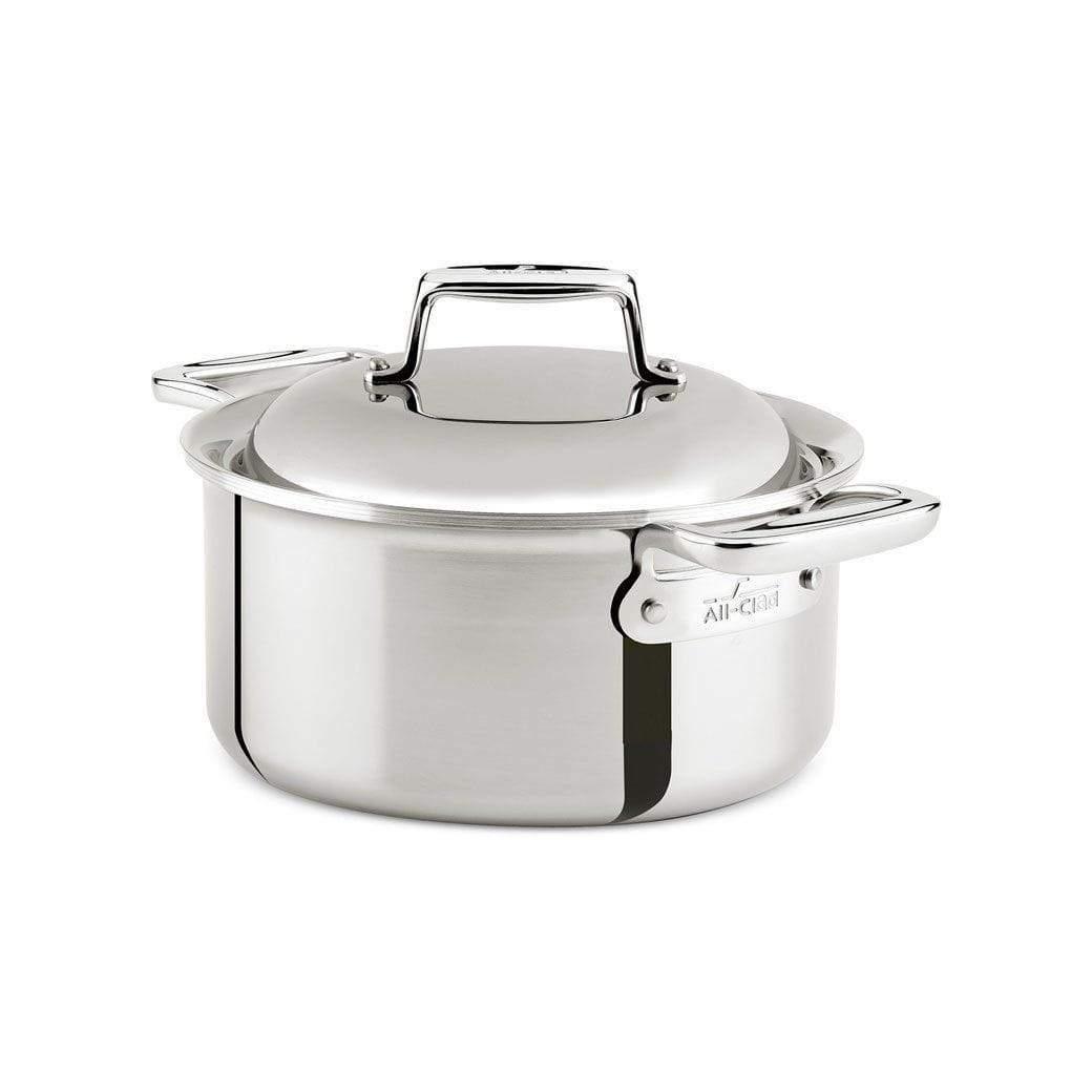 All-Clad d7 Stainless Round Oven with Domed Lid - Discover Gourmet