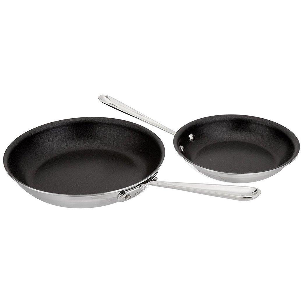 All-Clad Stainless Nonstick Fry Pan Set - Thumbnail 4