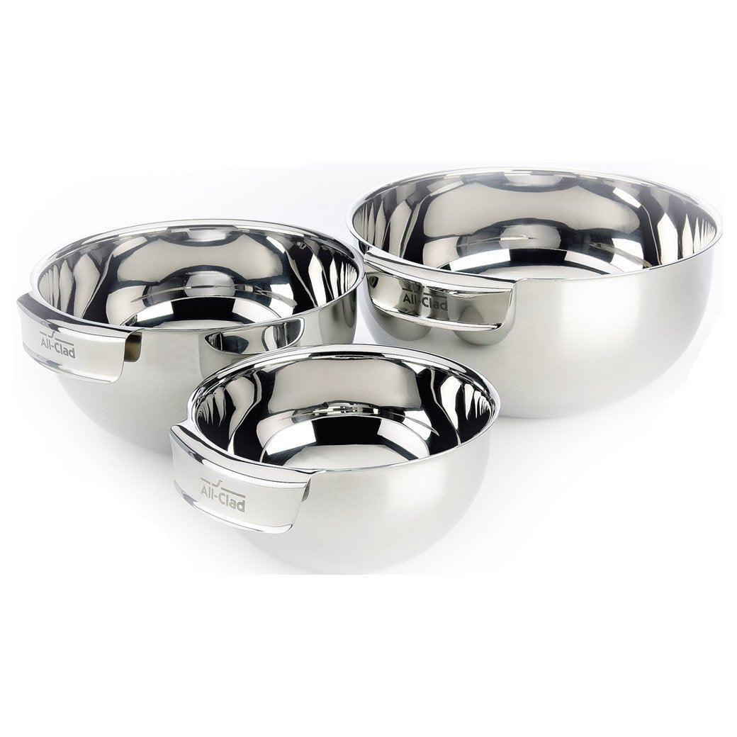 All-Clad Stainless Steel Mixing Bowl Set - Discover Gourmet
