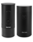 AROMA Portable Espresso Maker Plus Electric Compact Coffee Grinder