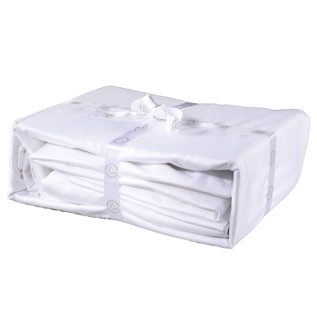 Delilah Home 100% Organic Cotton Bed Sheet Set - Thumbnail 2