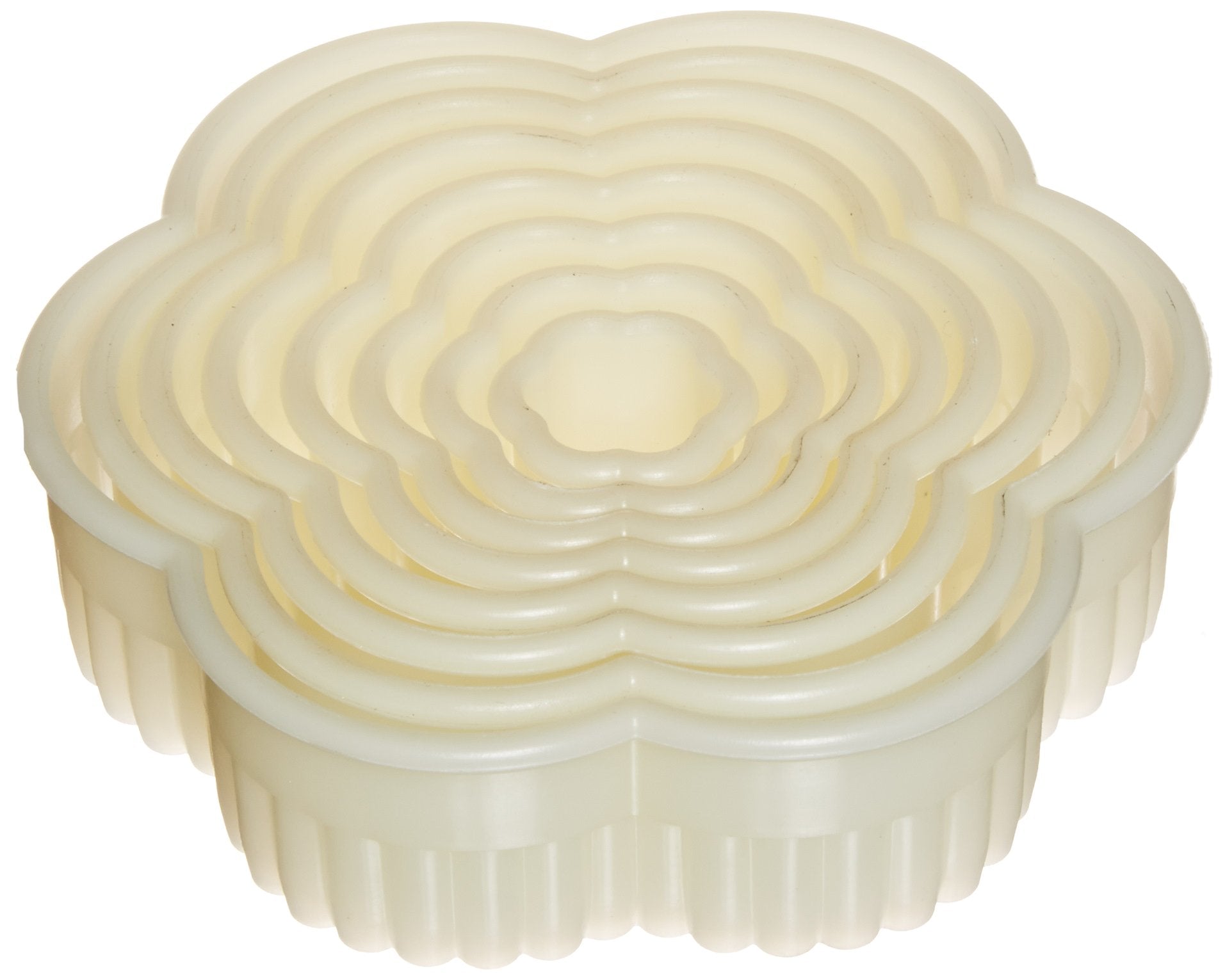 Nylon Cutter Set, Boxed, Fluted Petal, 8 pc set