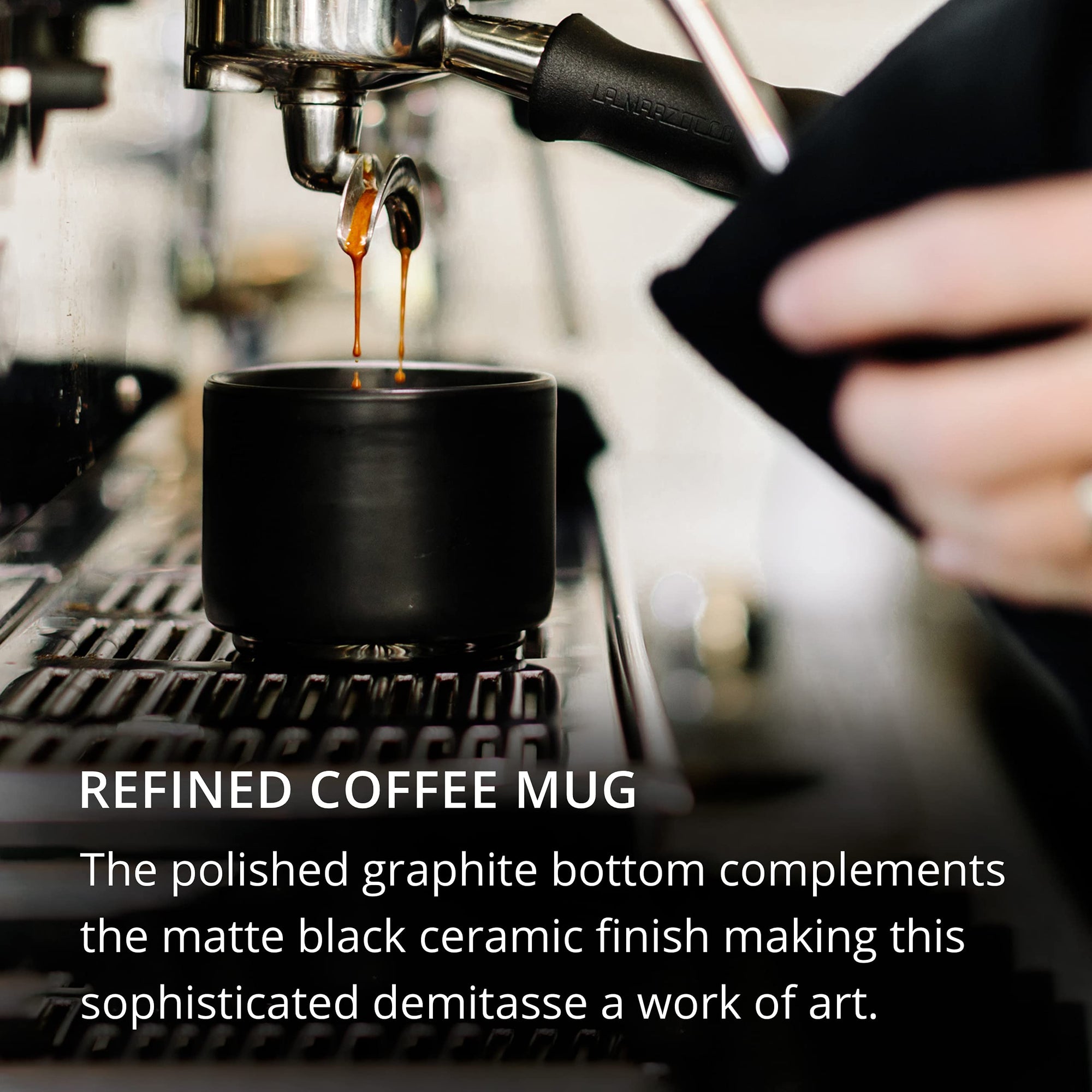 Fellow Monty Milk Art Cups - Black