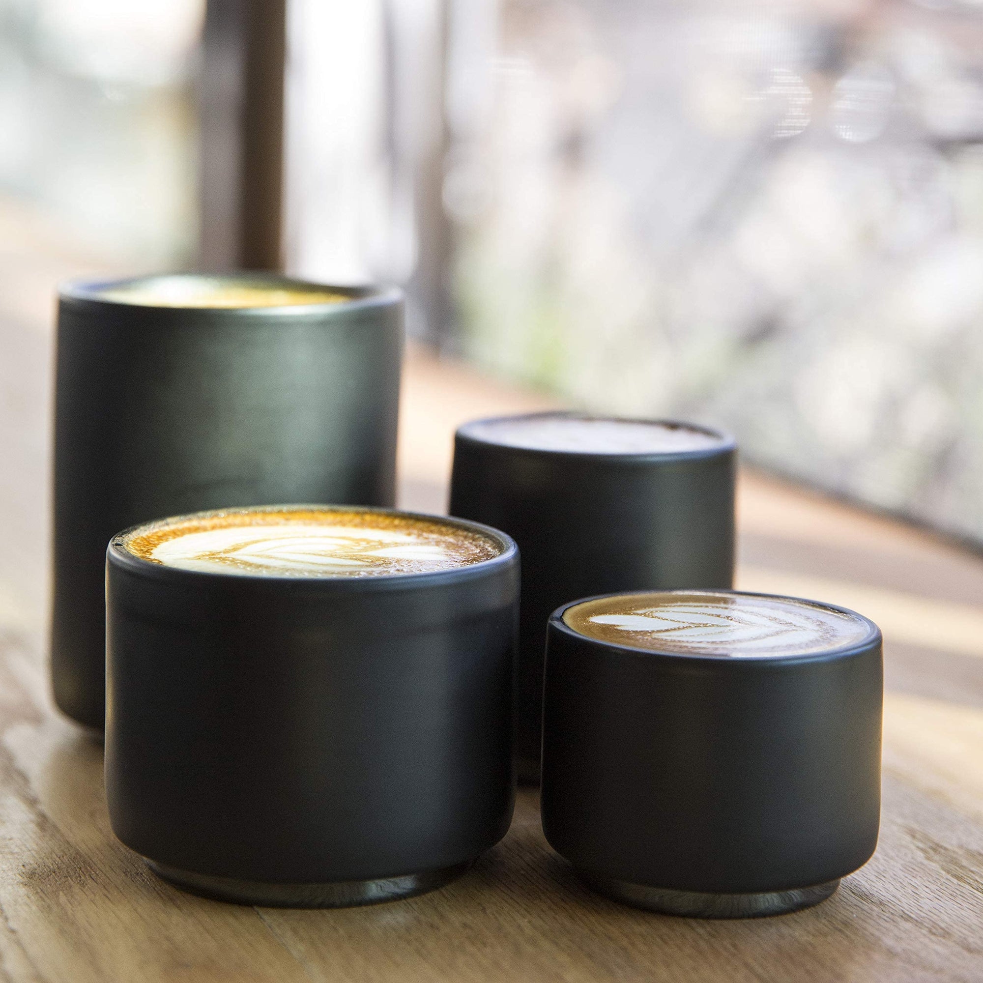 Fellow Monty Milk Art Cups - Black