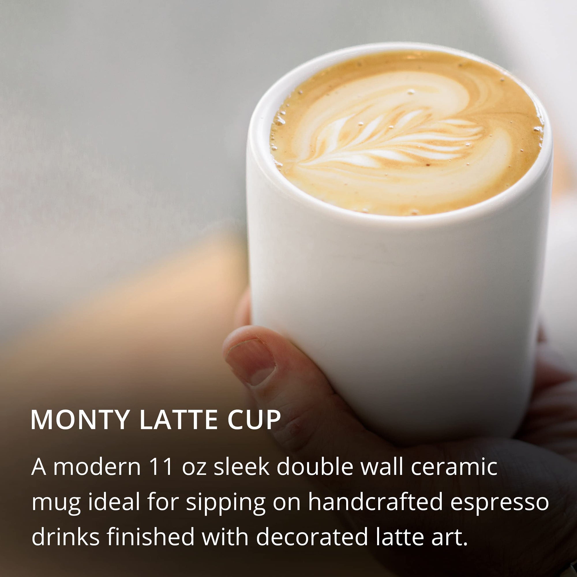 Fellow Monty Milk Art Cups - White