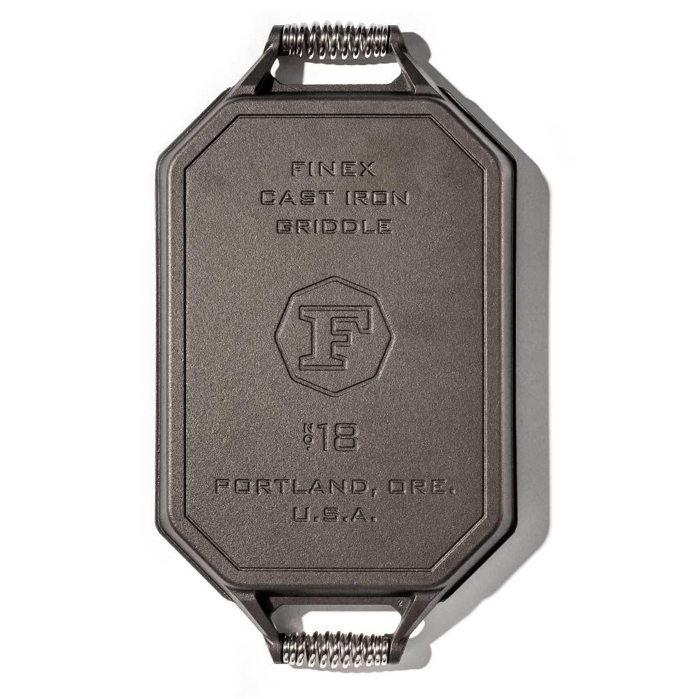 FINEX 18″ Double Burner Cast Iron Griddle - Thumbnail 2