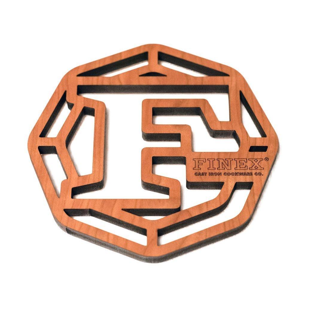 FINEX Trivet, Laser Cut Cherry Wood