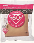 Hario V60 Natual Paper Filters - 100ct.