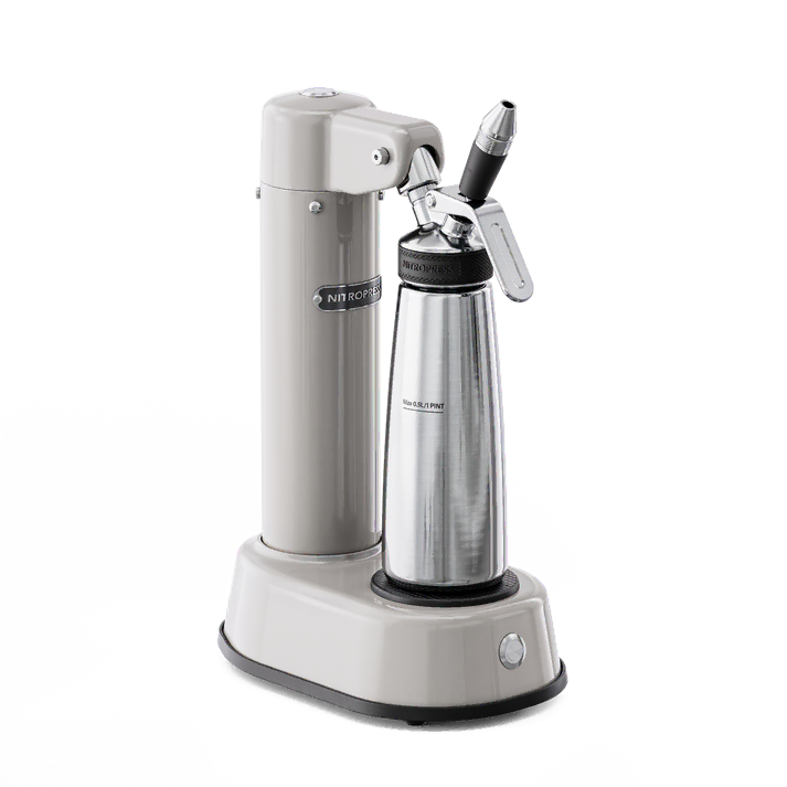 A crayon Electric Nitro Cold Brew Coffee & Cocktail Maker Machine displayed on a white background