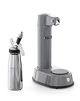 A slate grey Electric Nitro Cold Brew Coffee & Cocktail Maker Machine displayed on a white background