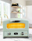 HeatMate Countertop Toaster Oven, Compact Kitchen Appliance with Graphite Heating Technology