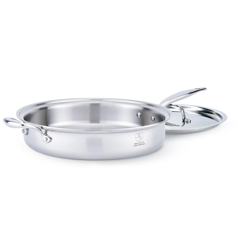 Heritage Steel 5-ply Stainless Saucepan with Lid - Thumbnail 2
