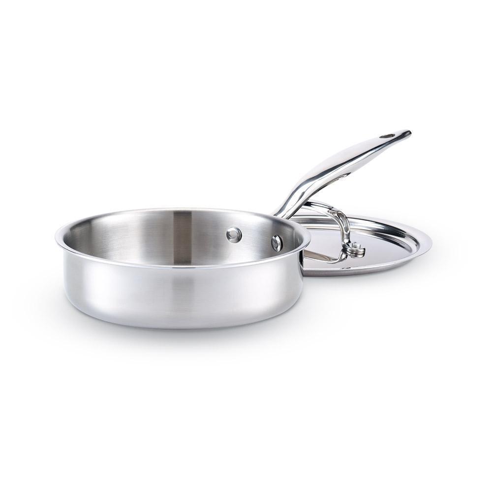 Heritage Steel 5-ply Stainless Core Cookware Set - 10-Piece - J.L. Hufford