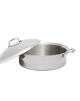 Heritage Steel 5-ply Stainless Rondeau with Lid