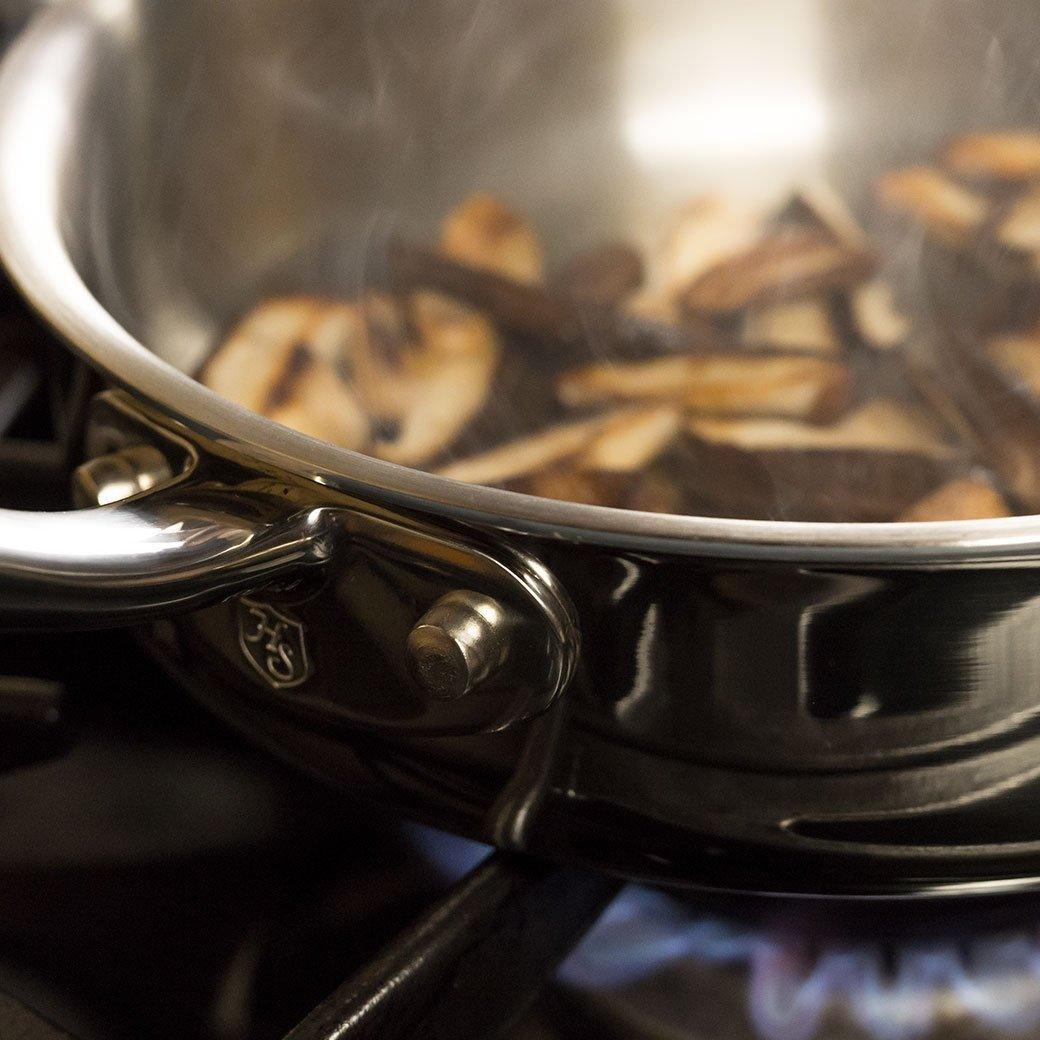 J.L. Hufford 1.5 Qt. Stainless Santoku Pan by Heritage Steel - Thumbnail 4