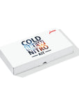 A white cardboard box labeled 'COLD BREW NITRO KIT' with a small red 'jura' logo, photographed on a clean white background with a soft shadow.