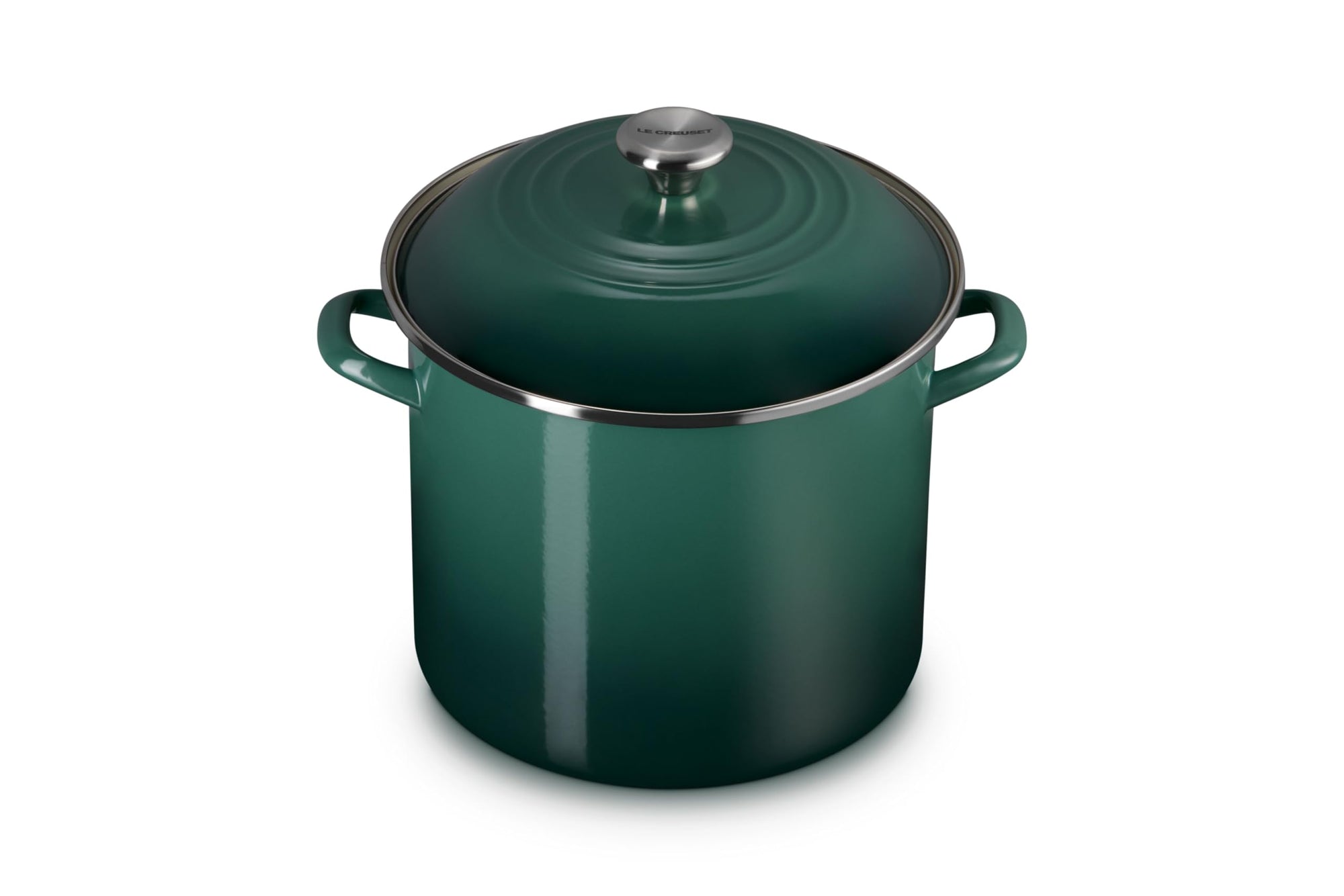 Artichaut pot and artichaut lid on a white background