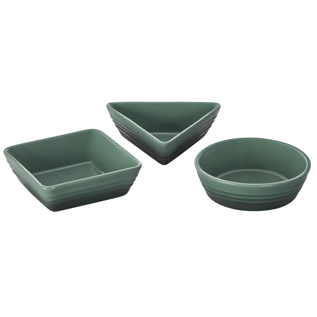 Le Creuset Stoneware Set of 3 Tapas Dishes - Thumbnail 2