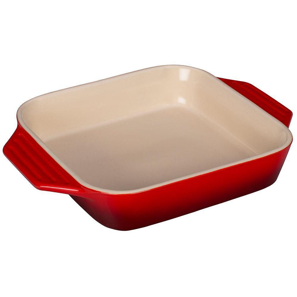 Le Creuset Stoneware 2.2 Qt Square Dish - Thumbnail 2