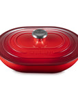 Le Creuset Enameled Cast Iron Signature Oval Casserole with Lid, 3.75 qt.