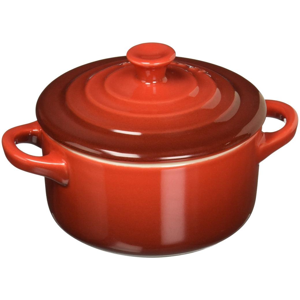 Le Creuset Stoneware Mini Round Cocotte - Thumbnail 3