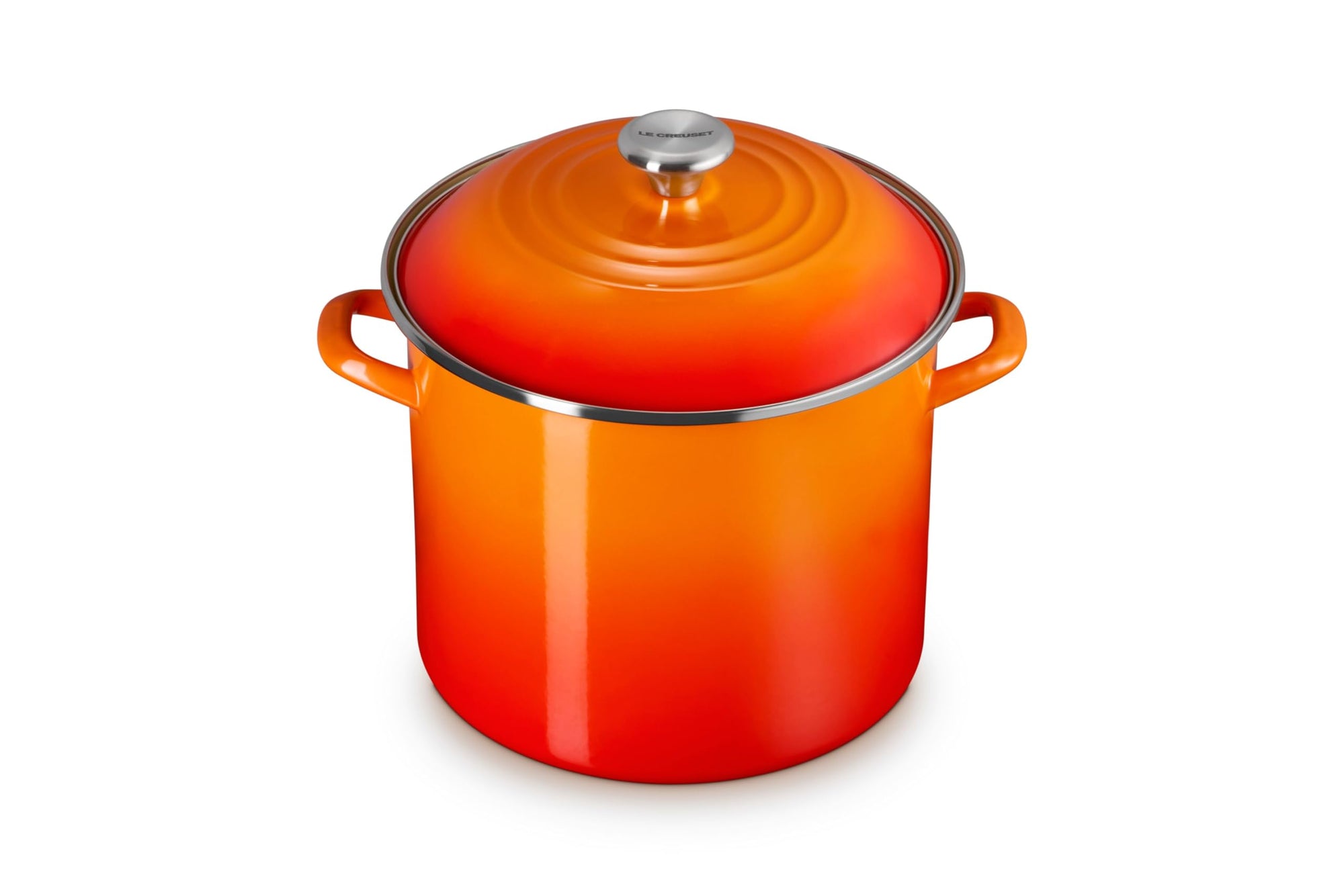 Flame pot and flame lid on a white background