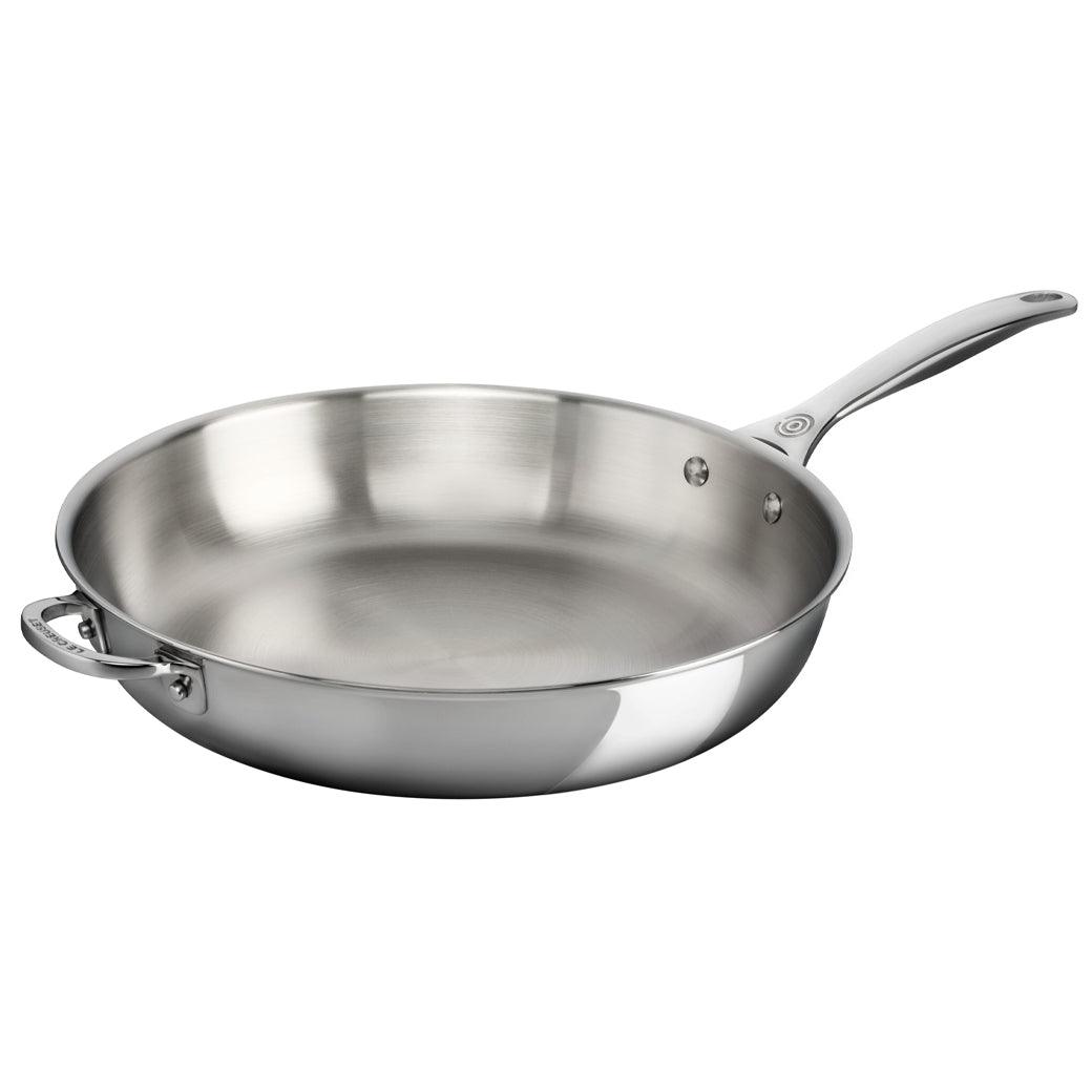 Le Creuset 12.5" Deep Fry Pan with Helper Handle - J.L. Hufford