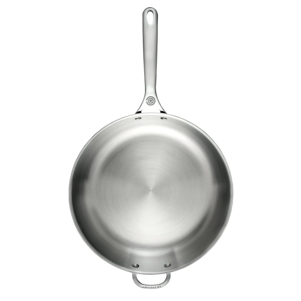Le Creuset 12.5" Deep Fry Pan with Helper Handle - J.L. Hufford