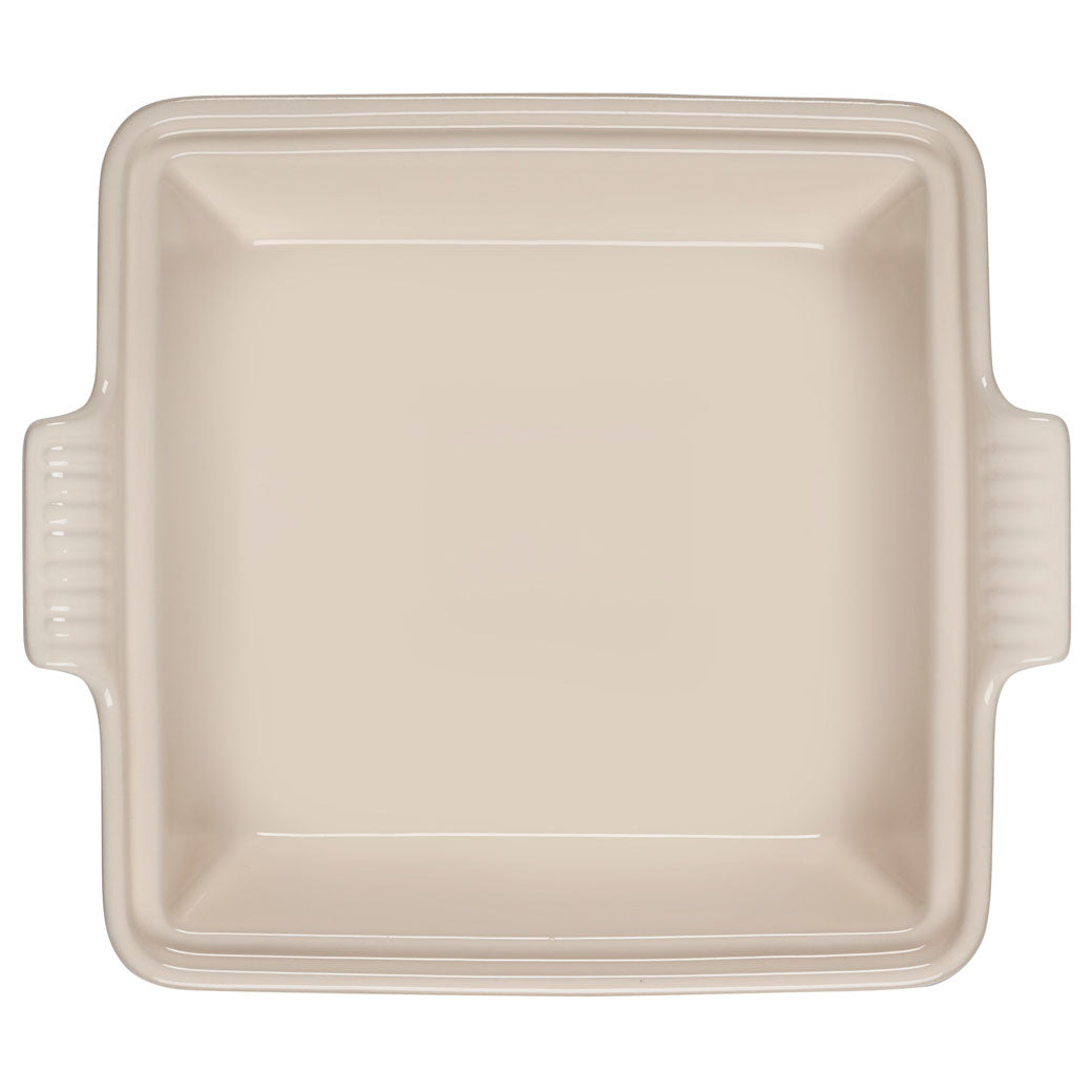Le Creuset 2.5 qt (9-Inch) Stoneware Heritage Covered Square Casserole