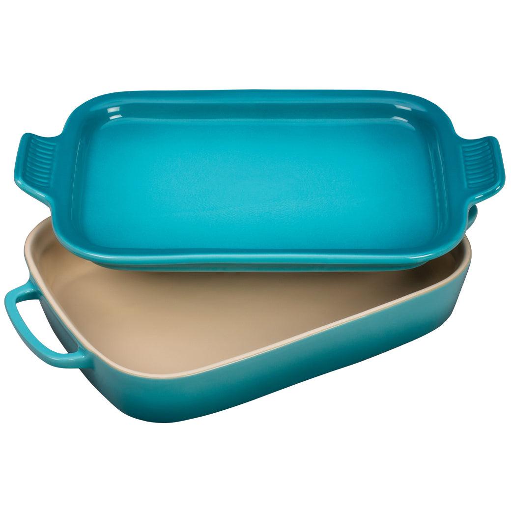 Le Creuset 2.75 Qt Rectangular Dish with Platter Lid - Thumbnail 5