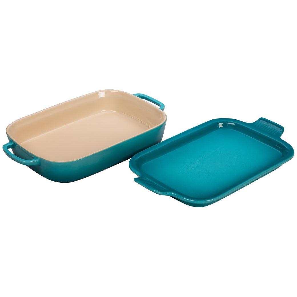 Le Creuset Rectangular Dish with Platter Lid - Thumbnail 4