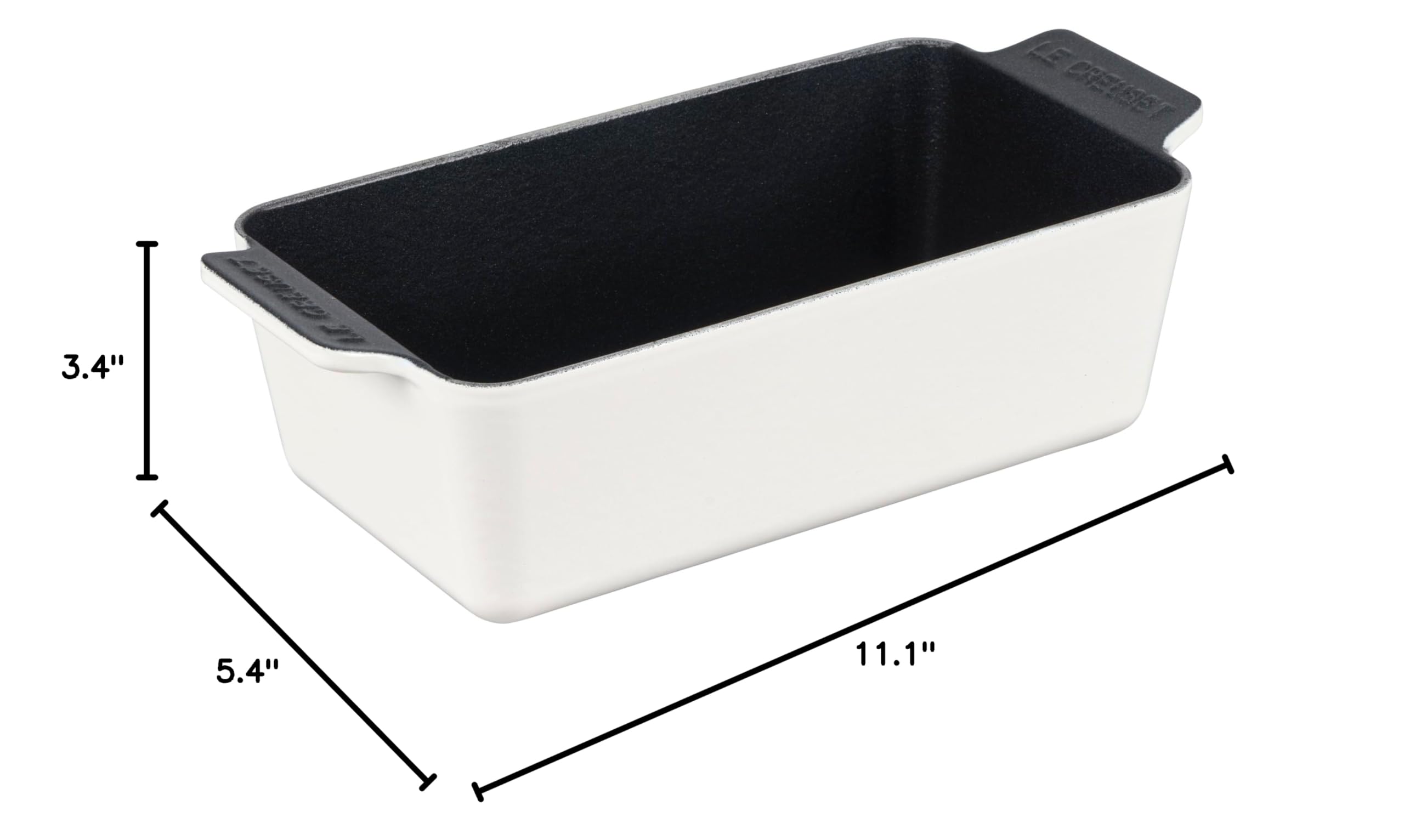 Le Creuset 2 Qt Cast Iron Signature Loaf Pan - Thumbnail 5