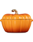 Le Creuset Enameled Cast Iron Figural Pumpkin Cocotte, 4 qt., w/Copper Knob