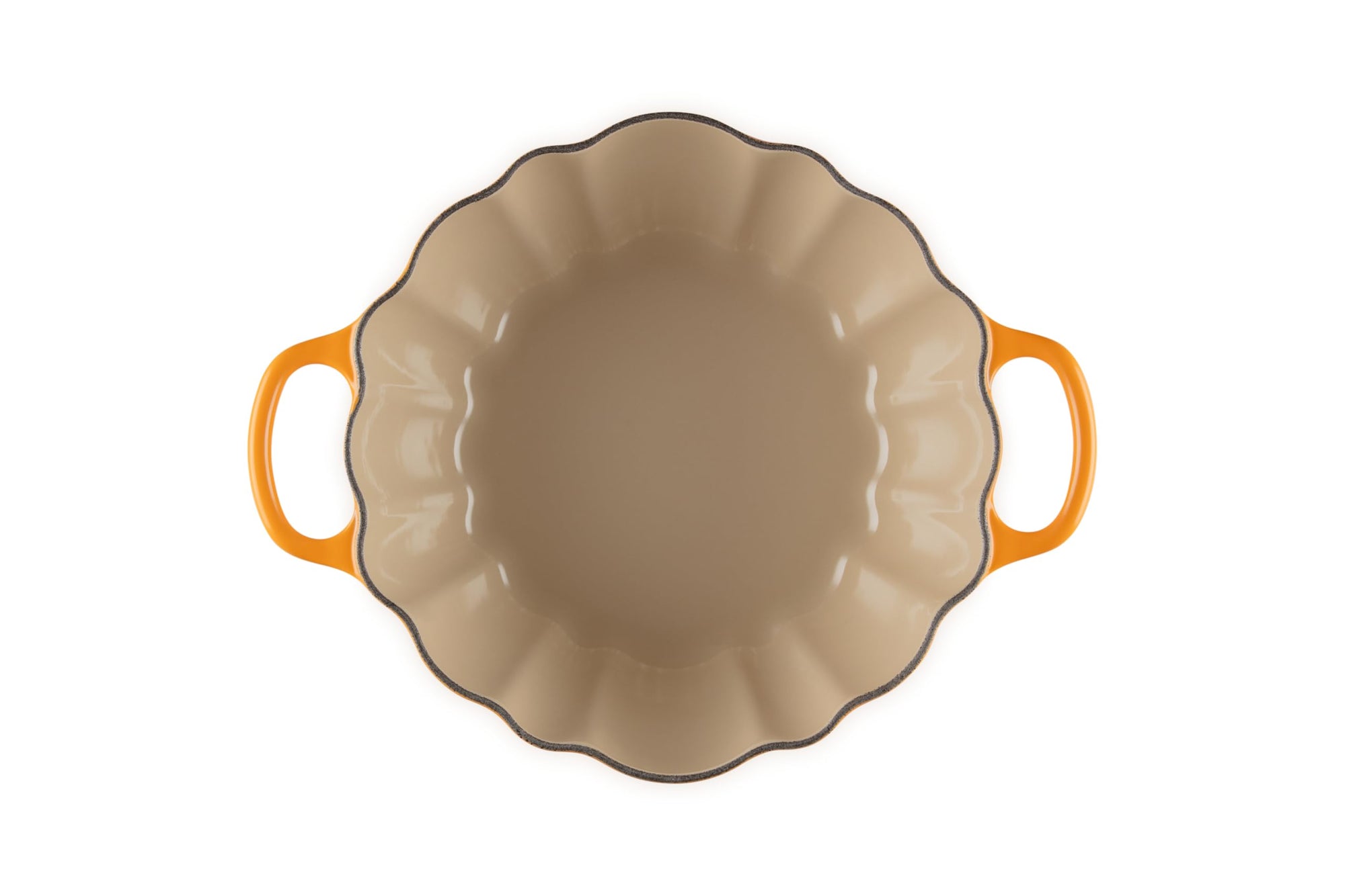 Le Creuset Enameled Cast Iron Figural Pumpkin Cocotte, 4 qt., w/Copper Knob