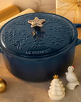 Le Creuset Enameled Cast Iron Holiday Tree Dutch Oven, 4.5 qt.