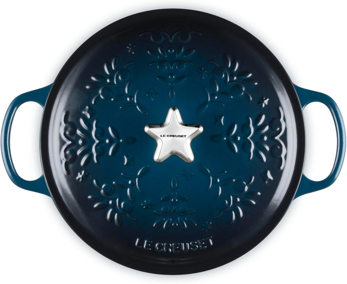 Le Creuset Enameled Cast Iron Holiday Tree Dutch Oven, 4.5 qt.