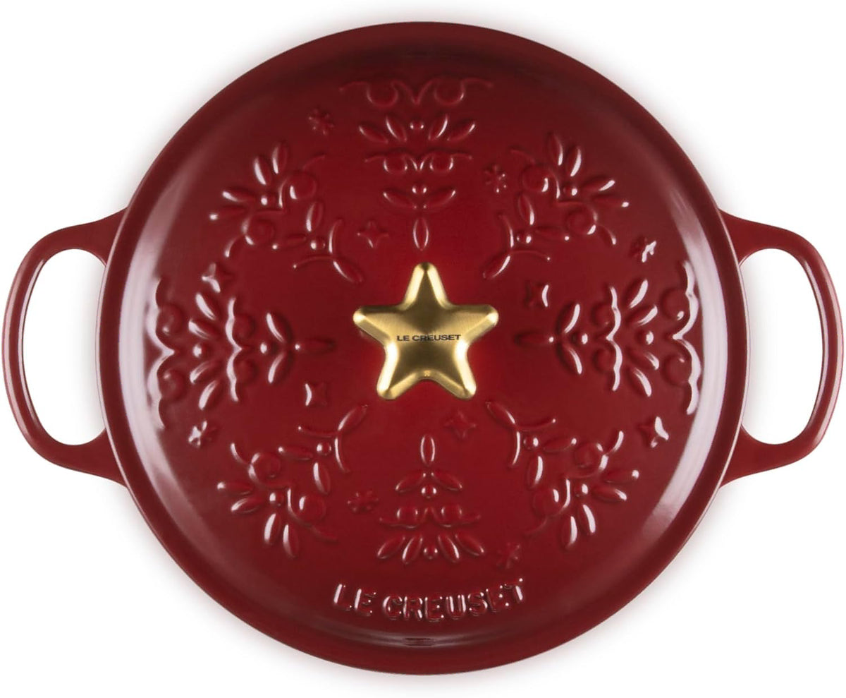 Le Creuset Enameled Cast Iron Holiday Tree Dutch Oven, 4.5 qt.