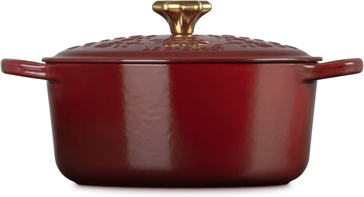 Le Creuset Enameled Cast Iron Holiday Tree Dutch Oven, 4.5 qt.